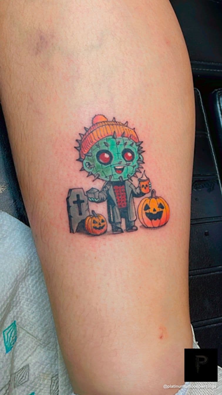 Anime tattoo by Skar at Platinum Tattoos & Piercings, San Antonio TX