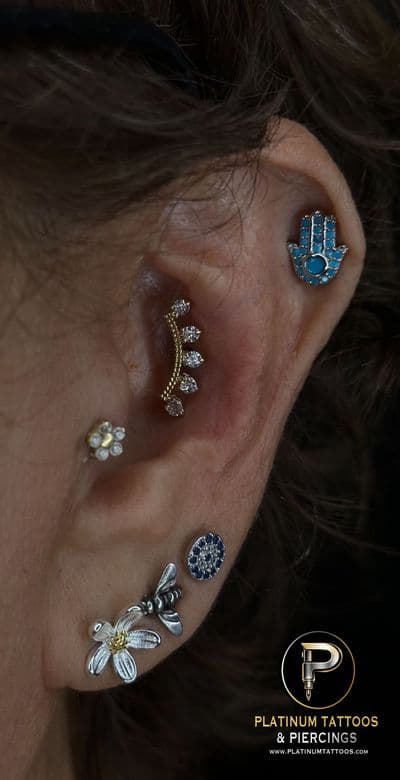 Piercing by Noah at Platinum Tattoos & Piercings, San Antonio TX